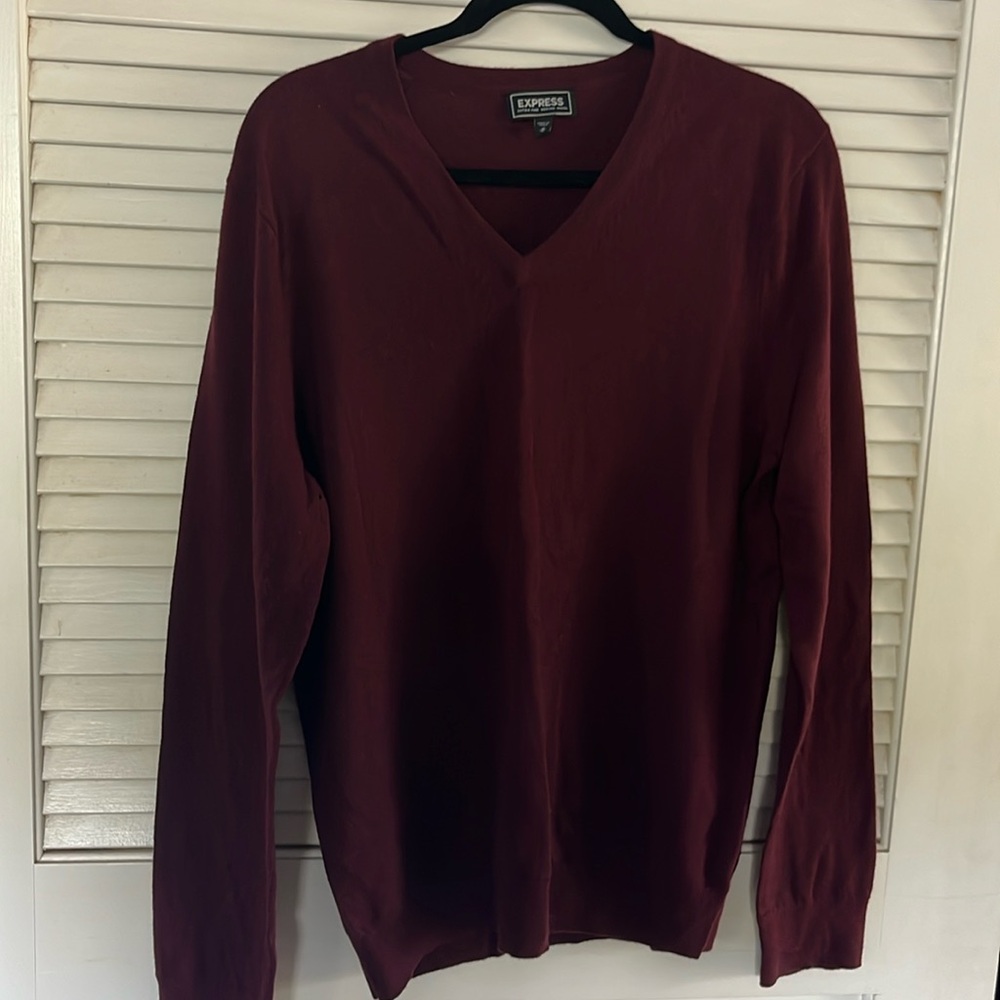 Express men’s wool sweater